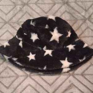 Starry Black and White Kids Hat